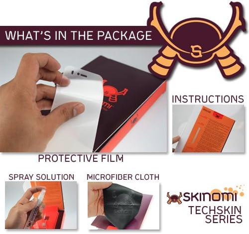 Skinomi képernyővédő fólia Kompatibilis LG Optimus L9 (Nemzetközi, P760, P765, P768) Tiszta TechSkin TPU Anti-Buborék HD