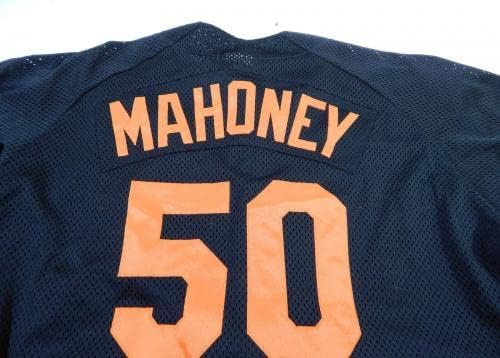 Baltimore Orioles Joe Mahoney 50 Játék Használt Fekete Jersey Ext ST GCL 037 - a Játékban Használt MLB Mezek