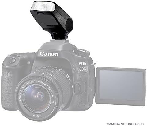 Kompakt Ugrál & Forgatható Flash (E-TTL, TTL TTL II., III.) Kompatibilis Canon EOS 7D