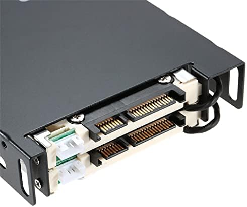 FZZDP Kettős Bay 2.5 - Os SATA III Merevlemez HDD & SSD Tálca Caddy Belső Mobil Rack Burkolat Dokkolóegység