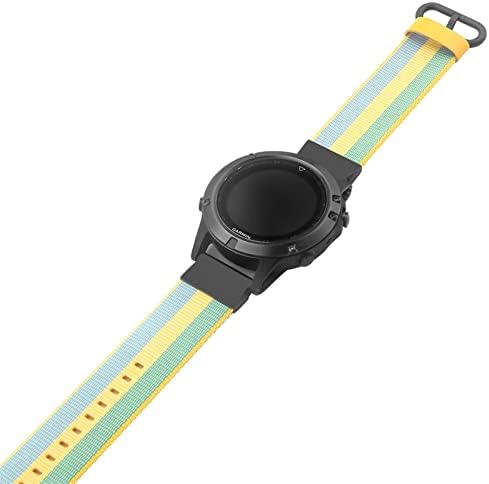 HAODEE 22mm Nylon Watchband A Garmin Fenix 6 6X Pro Csuklópánt Heveder Fenix 5 5Plus 935 S60 Quatix5 gyorskioldó Smartwatch