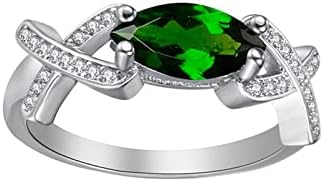 2023 Új Női Kristály Kombinációk Személyre Szabott Divat Gyémánt Gyűrű Aranyozott Gyűrű Divat Ló Intarziás Eye Gyűrűk Hó