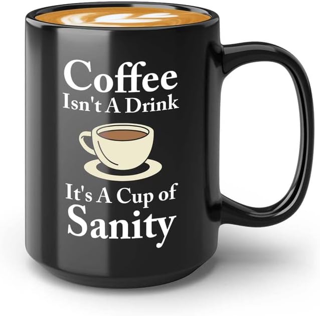 Flairy Föld Barista Bögre 15oz Fekete - kávét nem drin - Kávét Felszolgáló Ajándékok Munkatársak Vicces Ajándékok a Középkorú