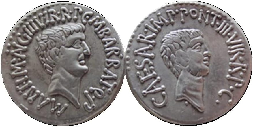 Ezüst Dollár Ókori Római Érme Külföldi Másolás Ezüst Bevonatú Emlékérme RM04