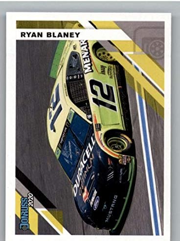 2020 Donruss Racing 104 Ryan Blaney Menards/Team Penske/Ford Hivatalos NASCAR Trading Card