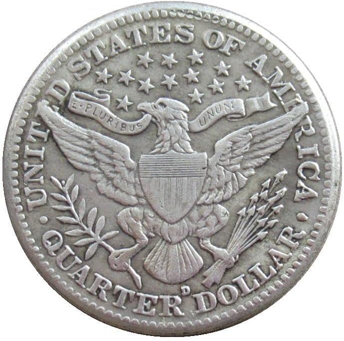 25 Cent Borbély 1907 Ezüst Bevonatú Replika Emlékérme