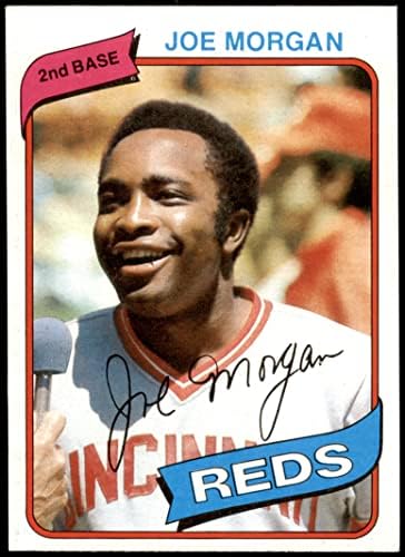 1980 Topps 650 Joe Morgan Cincinnati Reds (Baseball Kártya) NM Vörösök