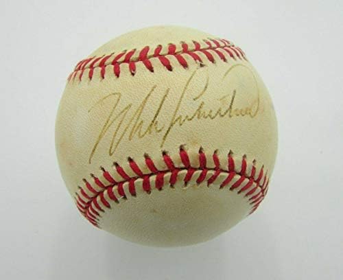 Mike Liberthal Phillies Aláírt/Dedikált OML Baseball SZÖVETSÉG 141095 - Dedikált Baseball