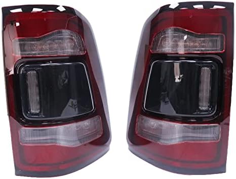 YIHETOP LED Bal+Jobb hátsó Lámpa Kompatibilis a Dodge RAM 1500 2019 2020 2021 2022 Hátsó Fék Lámpa Taillamps 55112993AC 55112992AC