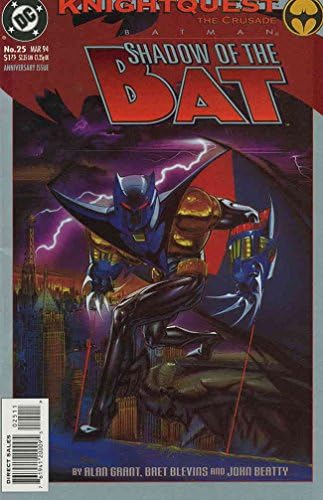 Batman: Shadow of the Bat 25 VF/NM ; DC képregény | Knightquest