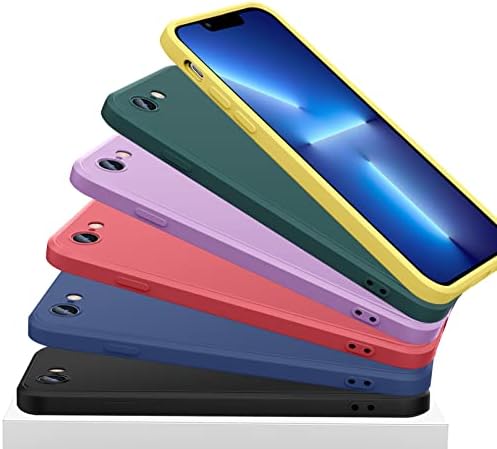 AYSZNBLA Samsung Galaxy S20 FE 5G az Esetben,Folyékony Szilikon Gél Gumi Telefon Esetében,Nem Sárguló Telefon Lökhárító Borító,Színes