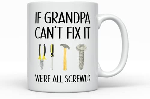 Ha Nagyapa nem Lehet megjavítani Bögre, a Legjobb Nagyapa Ajándékokat a Gyerekek, apák Napja Ajándék Grandpap