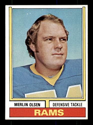 Merlin Olsen Kártya 1974 Topps 205