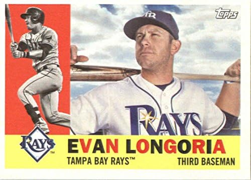 2017 Topps Archives 28 Evan Longoria Tampa Bay Rays Baseball Kártya