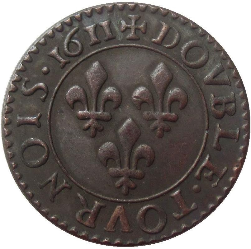 1611 Francia Külföldi Másolás Réz Emlékérme