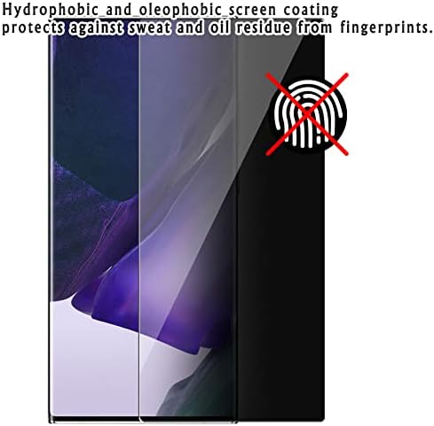 Vaxson Adatvédelmi képernyővédő fólia, kompatibilis AOC 24G2SPAE 23.8 Monitor Anti Kém Film Védők Matrica [ Nem Edzett Üveg