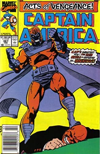 Amerika kapitány (1 Sorozat) 367 (Újságos) VF ; Marvel képregény | bosszúból