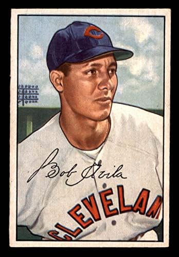 1952 Bowman 167 Bobby Avila Cleveland indians (Baseball Kártya) EX Indiánok