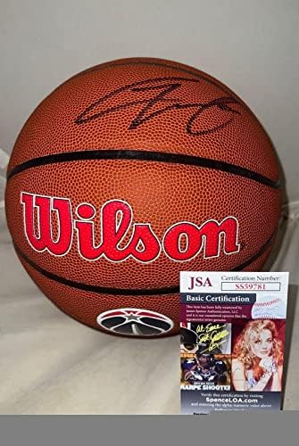 Gilbert Arenas aláírt Washington Wizards Logó Kosárlabda Labda dedikált SZÖVETSÉG - Dedikált Kosárlabda
