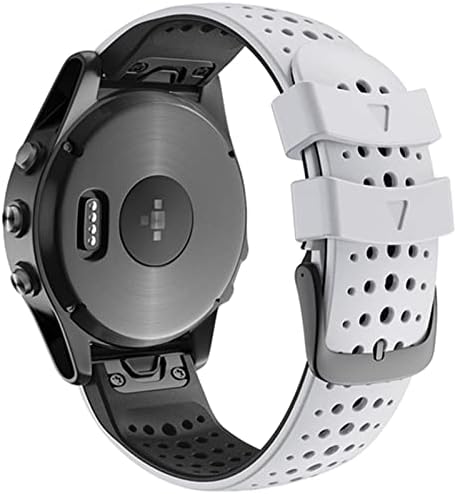 GHFHSG 22mm Quickfit Watchband A Garmin Fenix 7 6 6Pro 5 5Plus Szilikon Sáv A Megközelítés S60 S62 forerunner 935 945 Csuklópántot