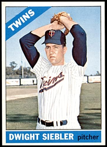 1966 Topps 546 Dwight Siebler Minnesota Twins (Baseball Kártya) NM Ikrek