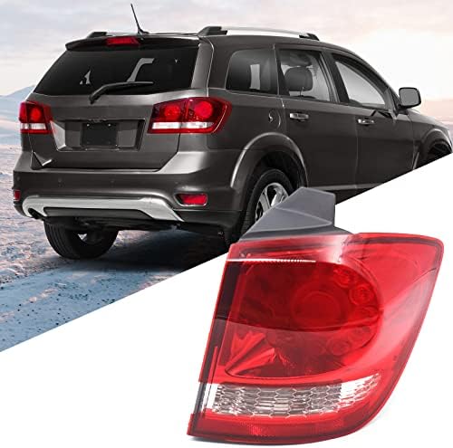 VLINCAR a 2011-2018 Dodge Journey hátsó Lámpák Közgyűlés Led Hátsó Lámpa hátsó Lámpa Lencse, Fék, Lámpa, Izzó Igaz Utas Oldalon