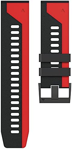 FUFEMT 26 22mm Quick Fit Watchband a Garmin Fenix 6X 6 Pro 5X 5 + 3 HR 935 Enduro Szíjak, Szilikon Easyfit gyorskioldó karkötő