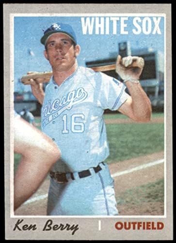 1970 Topps 239 Ken Berry Chicago White Sox (Baseball Kártya) EX White Sox