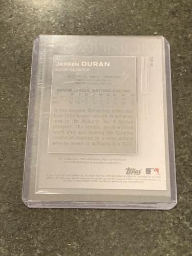 2020 Bowman Platinum Jarren Duran Auto Boston Red Sox Autogramot Újonc Kártya /150 - Baseball Asztalon Kezdő Lapot
