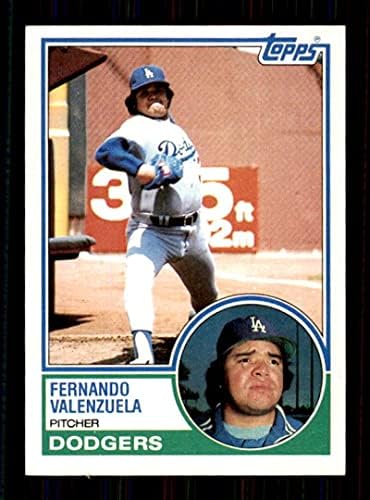 1983 Topps 40 Fernando Valenzuela NM-MT Los Angeles Dodgers Baseball