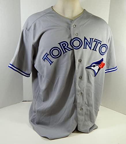 2012-19 Toronto Blue Jays Üres Játék Kiadott Szürke Jersey 54 DP17664 - Játék Használt MLB Mezek