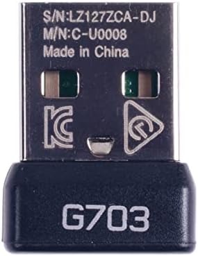 BestParts Új USB Dongle Egér Vevő Adapter Csere Logitech G703 Lightspeed Gaming Mouse alkalmas G900 G903 G403 G603 Vezeték