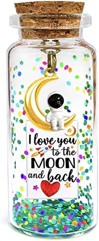 Romantikus Szeretlek, hogy a Hold-Vissza Üzenet a Palackban Ajándék, Évfordulós Szerelem Bárcsak Jar Jelen, Édes Valentin-Születésnapi,
