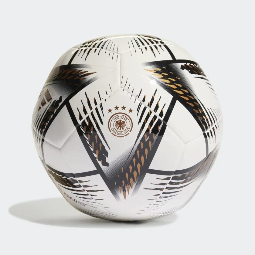 adidas Unisex-Felnőtt FIFA World Cup Katar 2022 Al Rihla Klub Futball-Labda, Németország, 5
